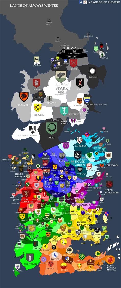 Comparison of MAP with other project management methodologies: Game Of Thrones Map Of Houses